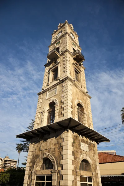 钟塔在的黎波里 — 图库照片