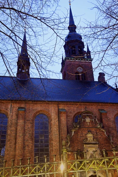Церковь Копенгагена — стоковое фото