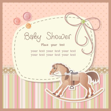 Baby shower clipart