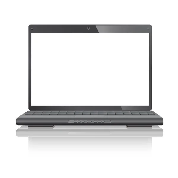 लैपटॉप कंप्यूटर — स्टॉक वेक्टर