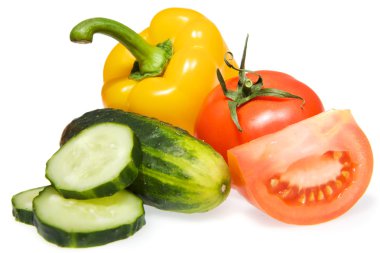 Fresh vegetables clipart