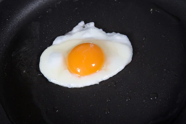 Slunné straně se sázeným vejcem — Stock fotografie