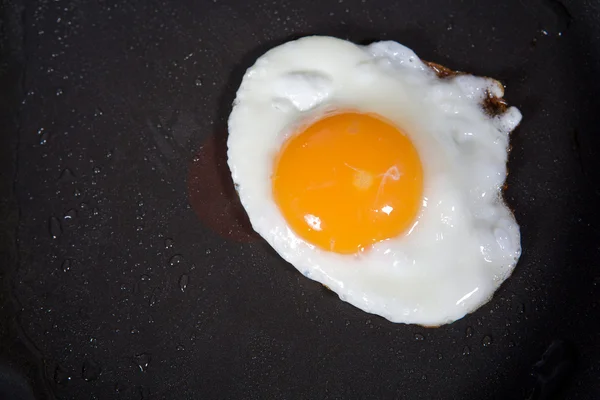 stock image Sunny side up fried egg