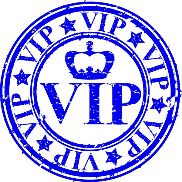 Grunge vip rubber stamp, vector illustration — Stock Vector