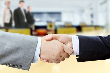 Business Shaking Hands clipart