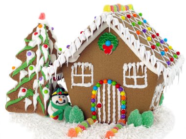 Gingerbread house clipart