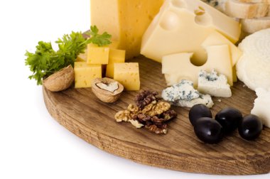 Board of cheese clipart