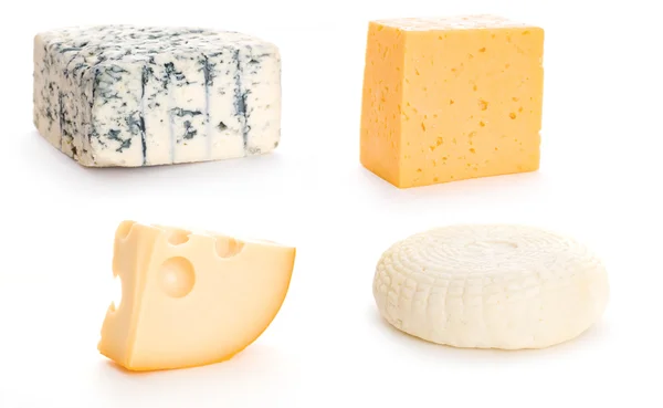 4 種のチーズ — ストック写真