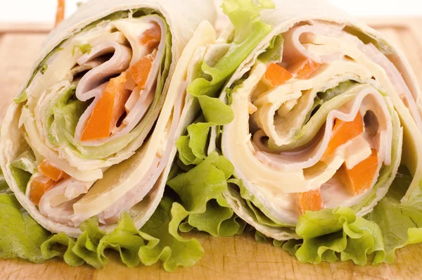 Sandwich wrap — Stockfoto
