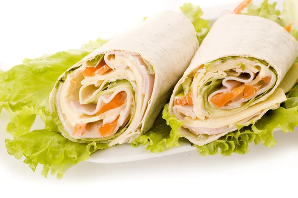 Sandwich wrap — Stock Photo, Image