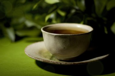 Bir fincan çay.