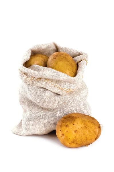 Sack Kartoffeln — Stockfoto
