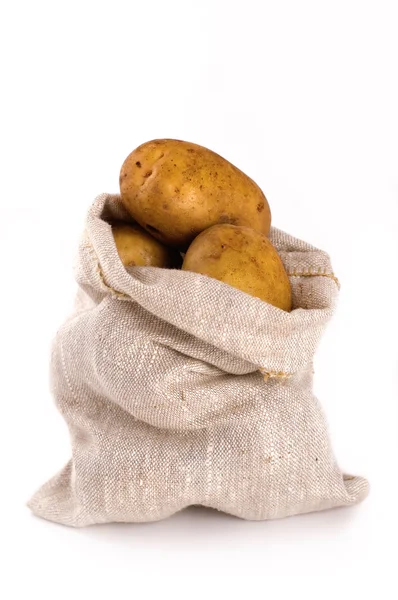 Sack of potatoes — Stock Photo, Image