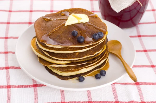 Homemade pancakes — Stock Photo, Image