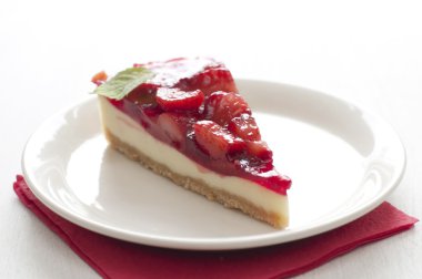 Çilekli cheesecake