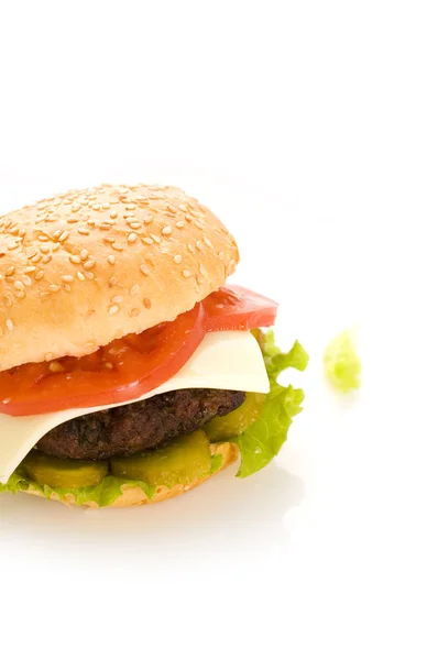 Beef hamburger — Stock Photo, Image