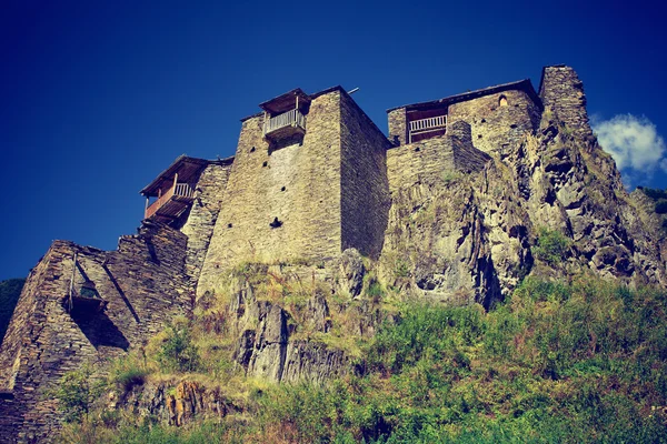 Дом-крепость Грузии — стоковое фото