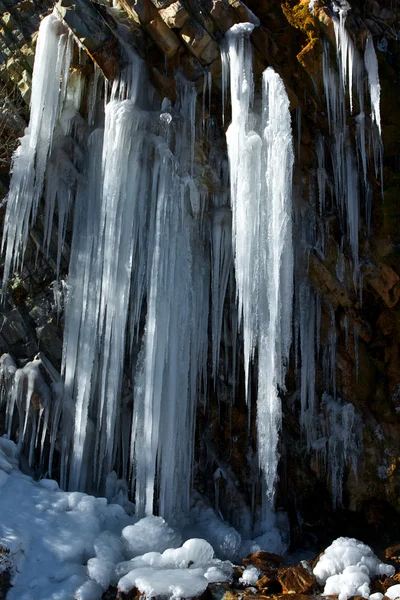 Queda de gelo — Fotografia de Stock