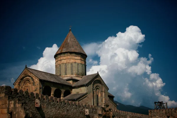 Kościele Svetitskhoveli w Mtskheta (Gruzja) Obrazy Stockowe bez tantiem