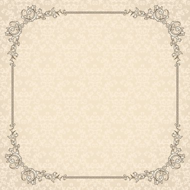 Vintage frame clipart