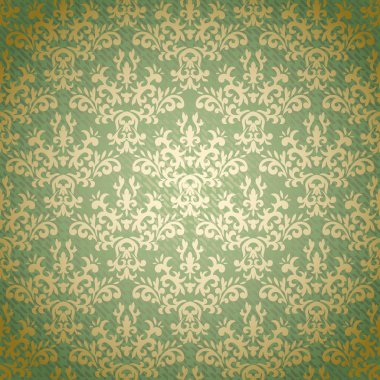 Vintage seamless wallpaper clipart