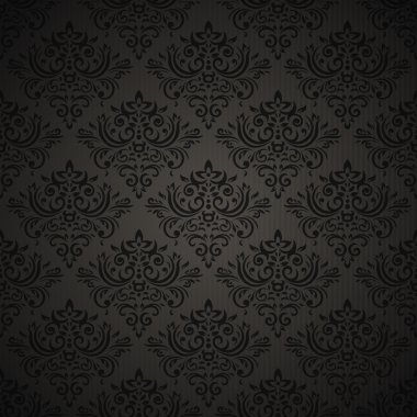 Damask seamless pattern clipart