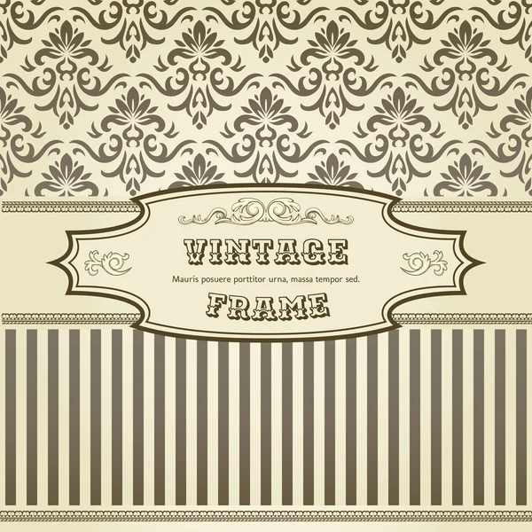 stock vector Vintage background