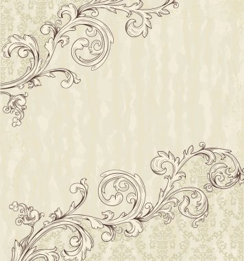 Vintage background clipart