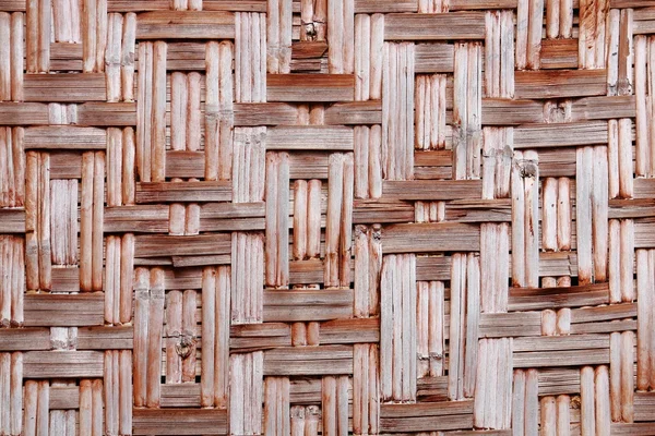 Bamboe weven — Stockfoto
