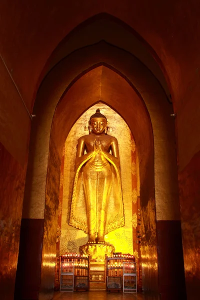 Kassapa obraz Buddhy, chrám ananda — Stock fotografie
