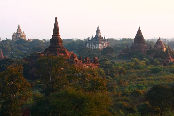 Пагодами, Баган, М'янма — стокове фото