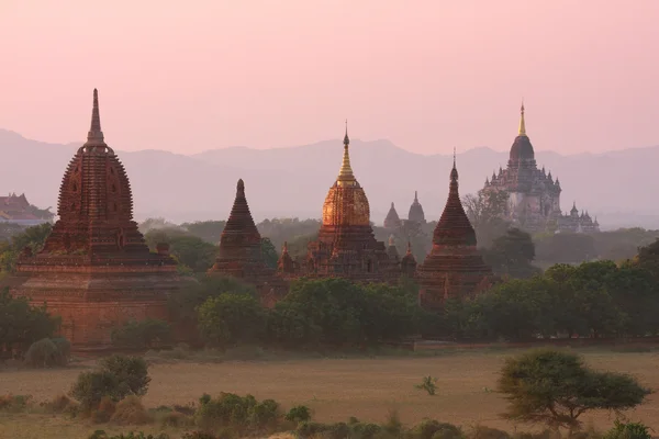 Pagodas , Bagan, Myanmar — Stock Photo, Image
