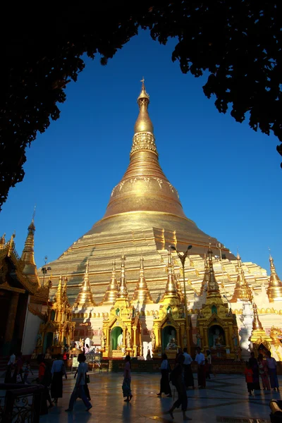 Пагода Shwedagon — стокове фото