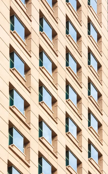 건물 미러 패턴 — 스톡 사진