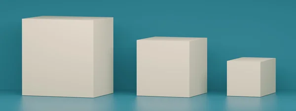 3d Boxes — Stock Photo, Image