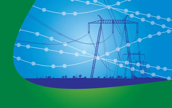 能源和电力 — 图库矢量图片