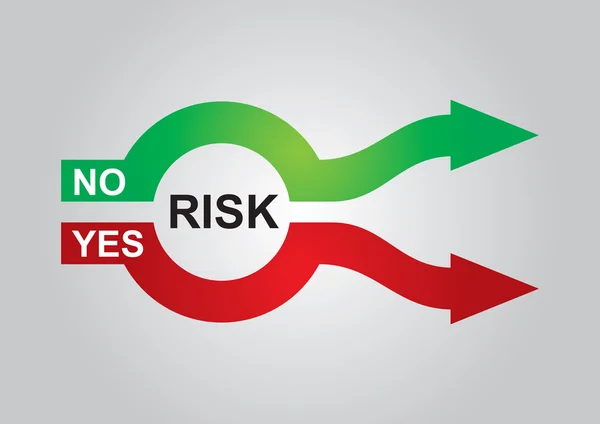 Risk management — Stock Vector