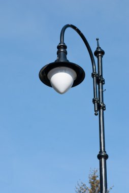 Street lighting column clipart