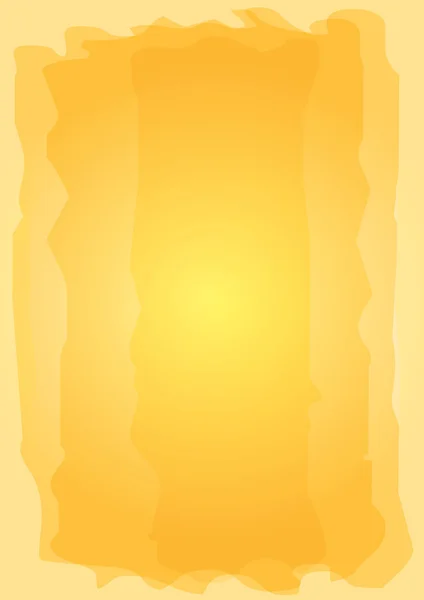 Handbemalter oranger Hintergrund — Stockvektor