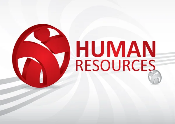 Concetto di risorse umane — Vettoriale Stock