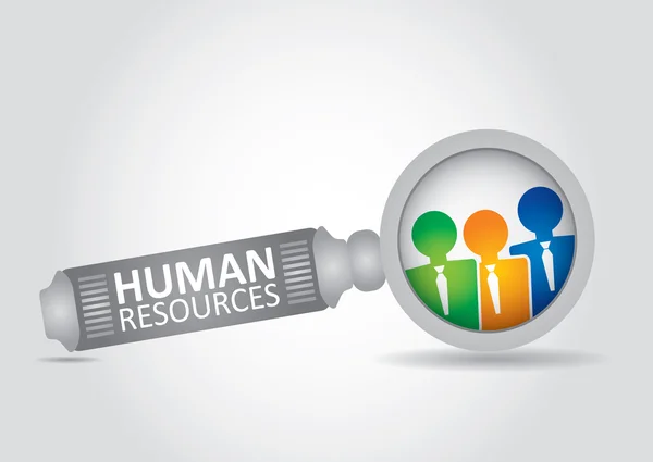 Human Resources concept — Stockvector