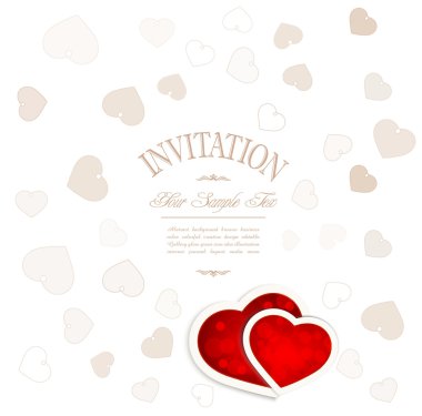 Background for Valentine clipart