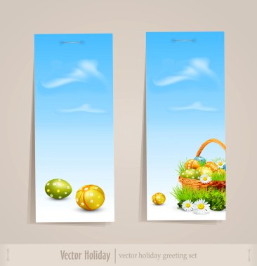 Easter holiday set clipart