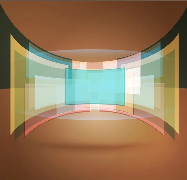 Fond abstrait vectoriel aux couleurs pastel — Image vectorielle