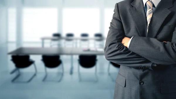 Businessman in a conference room — Stock Photo, Image