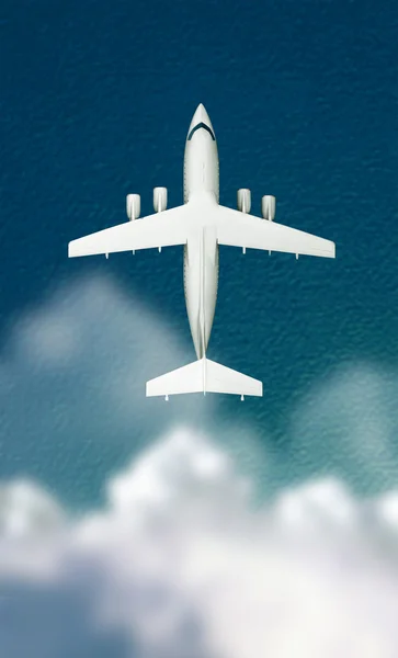 Verkeersvliegtuig — Stockfoto