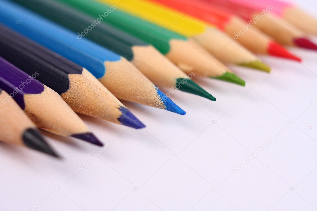 Pencil rainbow