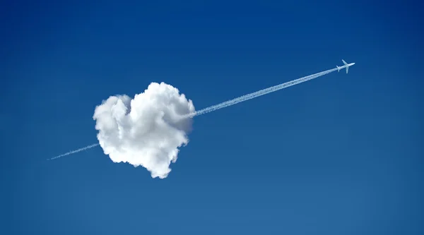 El amor está en el aire —  Fotos de Stock