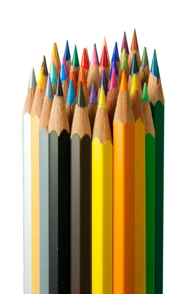 彩色铅笔-12 — 图库照片