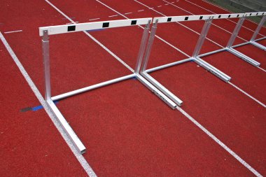 Hurdles Athletic Stadion - 2 clipart